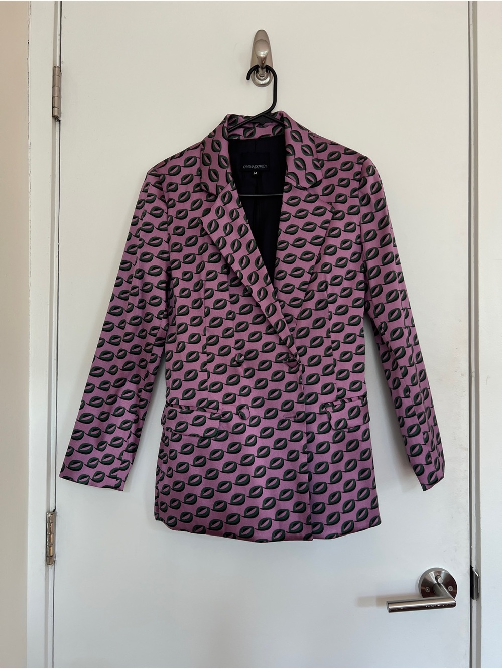 Cynthia Rowley Breslin Blazer Small - Picture 2 of 4